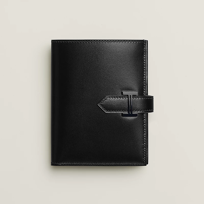 Hermes Bearn Compact Monochrome Wallet
