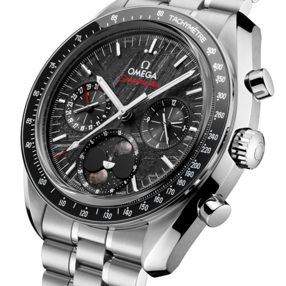 Speedmaster Moonphase 43 Steel On Steel Ref. 304.30.43.52.01.001 - Image 4